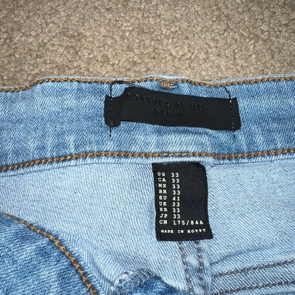 Mens Forever 21 Jean shorts - Picture 4 of 4
